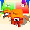 Merge Number Cube 3d Run Game Arena Mode
