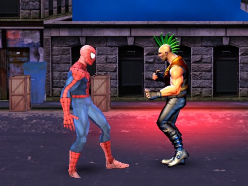 Spiderman Street Fighter Saga Quest