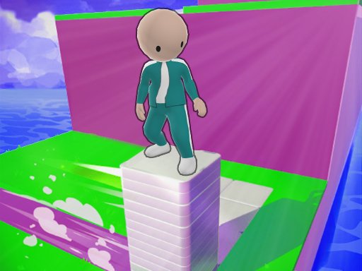 Squid Stacky Maze Dash Legends