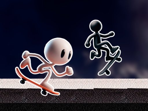 Black and White Stickman Odyssey