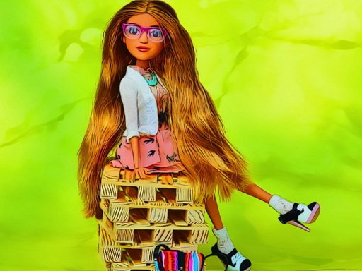 Girls Sunglasses Style Puzzle World Escape