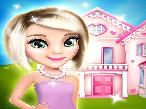 Doll House Decoration Game online Race