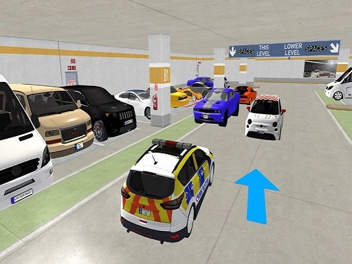 Real Car Parking  Basement Driving Simulation Gam Fun