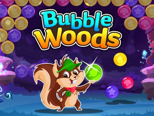 Squirrel Bubble Woods Battle Quest