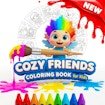 Cozy Friends Coloring Book for Kids Battle Dash