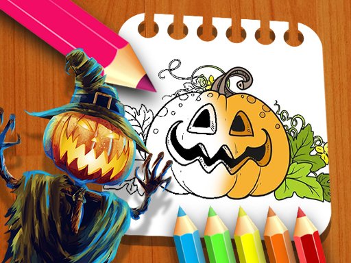 Hallowen Coloring Book Fun Arena