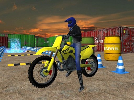 MSK Dirt bike stunt parking sim Dash