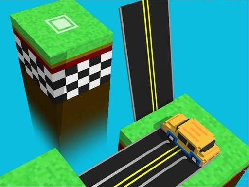 Blocky Taxy ZigZag Mode