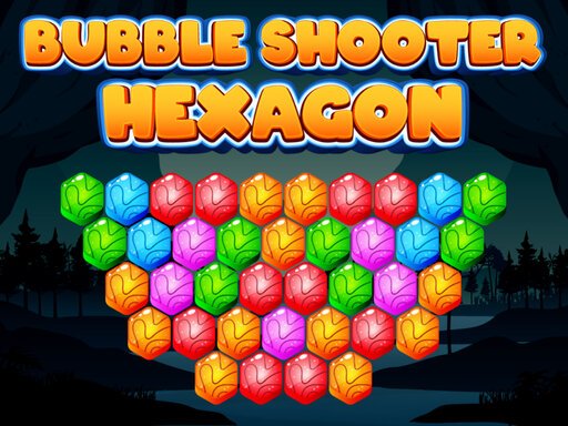 Bubble Shooter Hexagon Land Escape