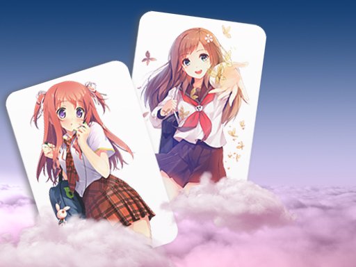 Anime Girl Card Match  Battle