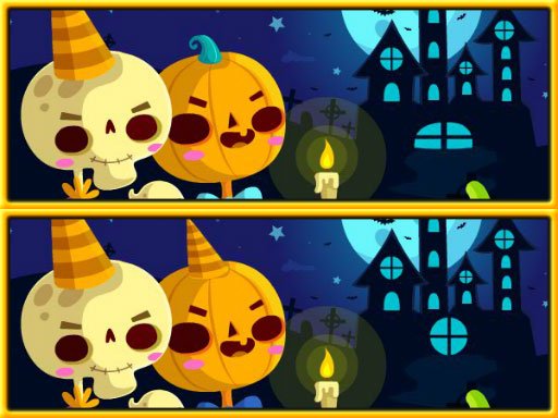 Find Differences Halloween Fun Jump