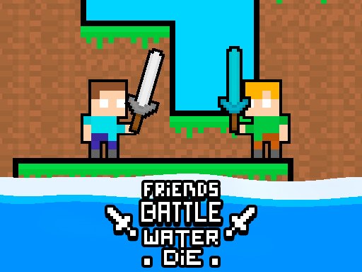Friends Battle Water Die Race