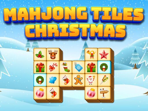 Mahjong Tiles Christmas Race