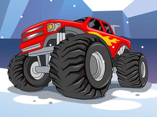 Monster Truck Wheels Winter Saga Run