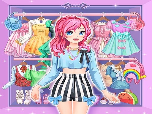 Anime Kawaii  Cute Dress Up Game Adventure Race