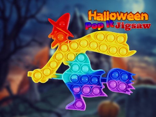 Halloween Pop It Jigsaw World