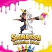 Samurai Coloring Book World Master