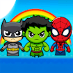 Sprunki Super Hero Blast Dash