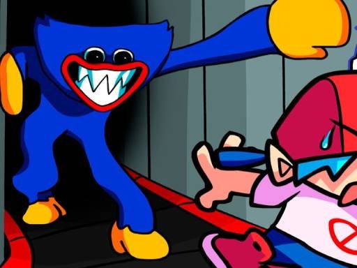 FNF vs Huggy Wuggy Island Dash