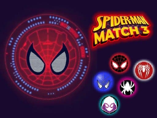 Spiderman Match 3 Puzzle Arena