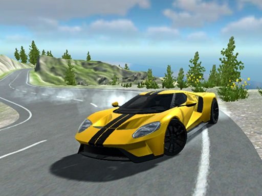 American Supercar Test Driving 3D Island