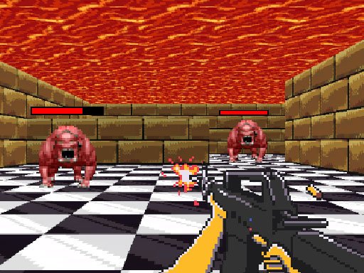 Retro FPS Escape Arena Adventure