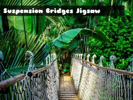 Suspension Bridges Jigsaw Jump Mission