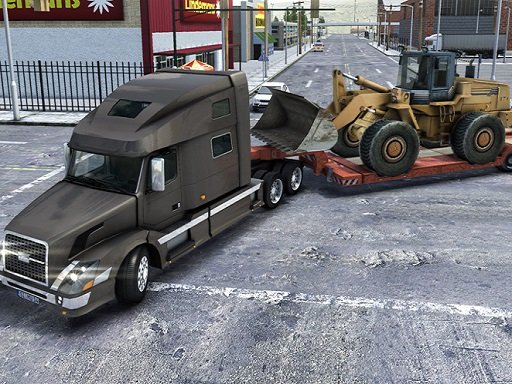 Truck Transport City Simulator Game Race Mission