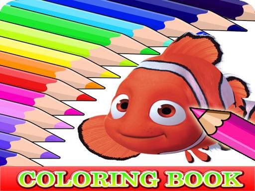 Coloring Book for Finding Nemo Odyssey Saga