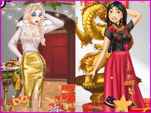 New Year Party Challenge Dress Mode Land