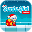 Santa Girl Running Rush