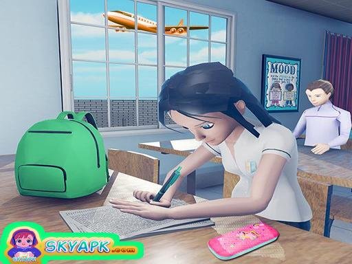 Virtual High School Girl Game School Simulator 3D Escape Challenge