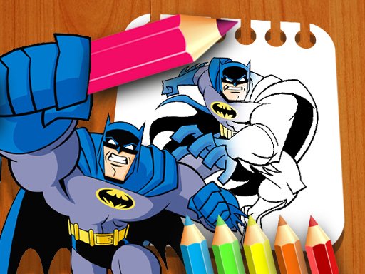 Batman Coloring Book Land Dash