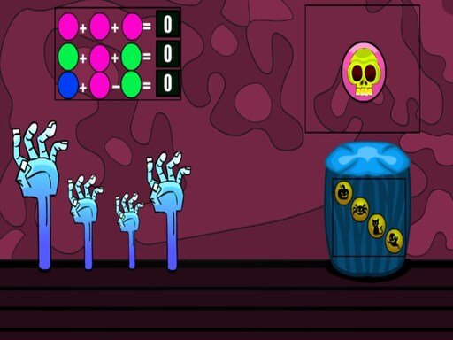 Halloween Backyard Escape Mode Race