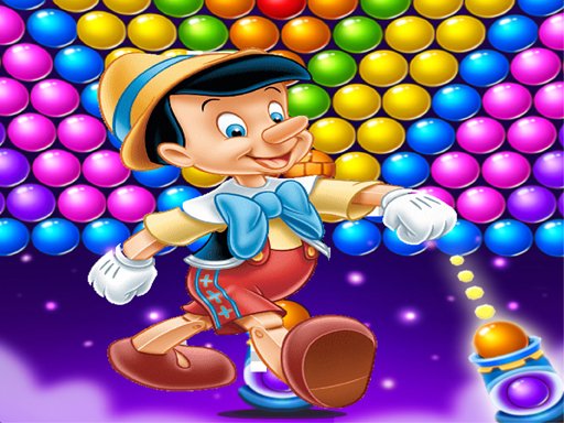 Play Pinocchio Bubble Shooter Games Legends Jump