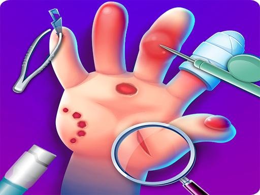 Skin Hand Doctor Games Surgery Hospital Games Race Run