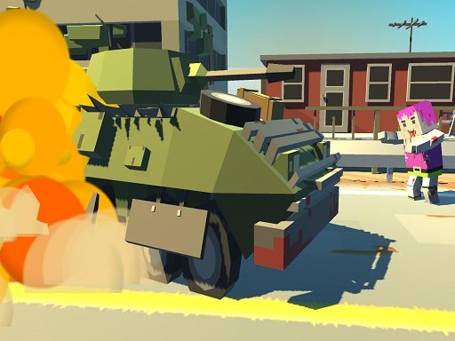 Tank Smash Zombie Highway Island