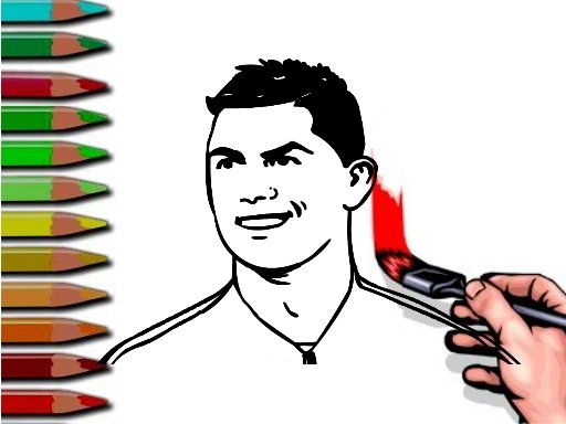 Ronaldo Coloring Book Challenge Saga