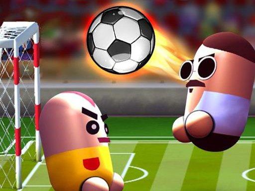 2 Player Head Soccer Game Race