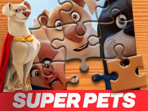 DC League of Super Pets Jigsaw Puzzle Challenge Land
