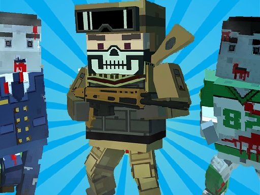 Blocky Shooting Arena 3D Pixel Mission Mode