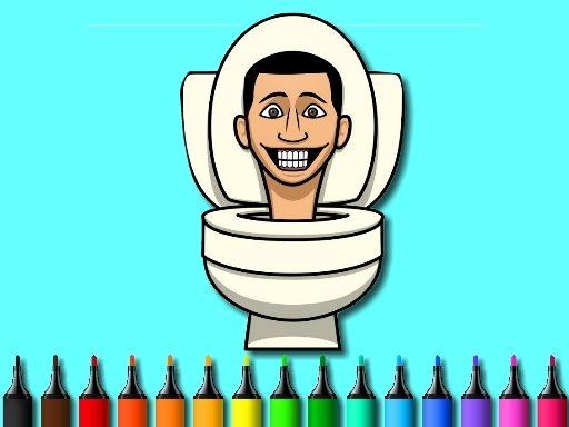 Color Skibidi Toilet Saga Adventure