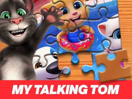 Talking Tom and Friends Jigsaw Puzzle Fun Run