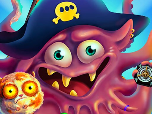 Pirate Octopus Memory Treasures Game Memory Game World Saga
