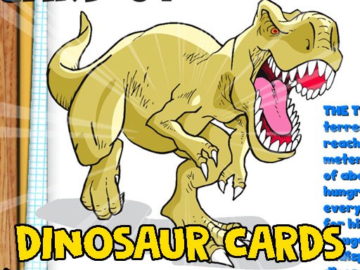 Dinosaur Cards Game Challenge