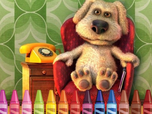 Talking Ben Coloring Dash World