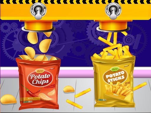 Potato Chips Factory Games For Kids Legends