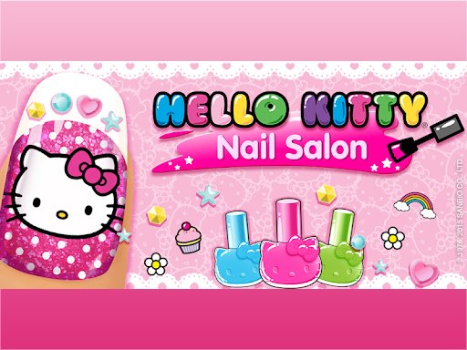 Hello Kitty Nail Salon Story