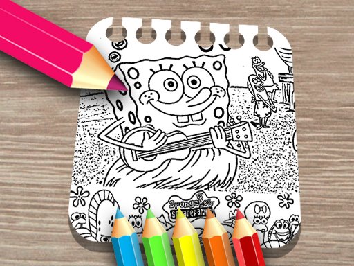 Sponge on the Run Coloring Book Odyssey