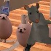 Eggdog visited by Ratomilton Mission Blast